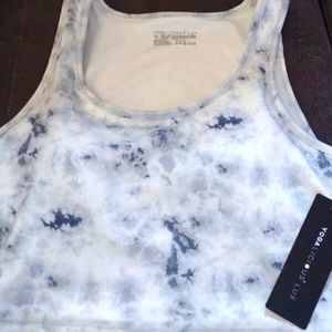 Yogalicious Blue and White Sports Bra